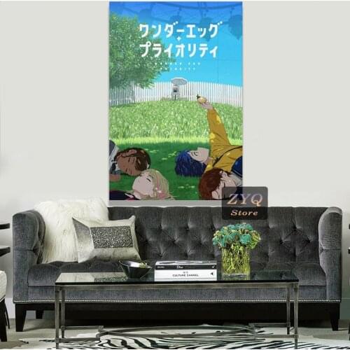 Anime Wonder Egg Priority Poster Decorative Painting Canvas Wall Art Living Room Posters Bedroom Painting