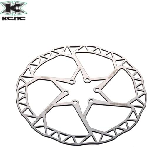One Pair (2 pieces) KCNC Razor Stainless disc rotor 140mm 160mm or 180mm 6 bolt 62g 73g 95g superlight