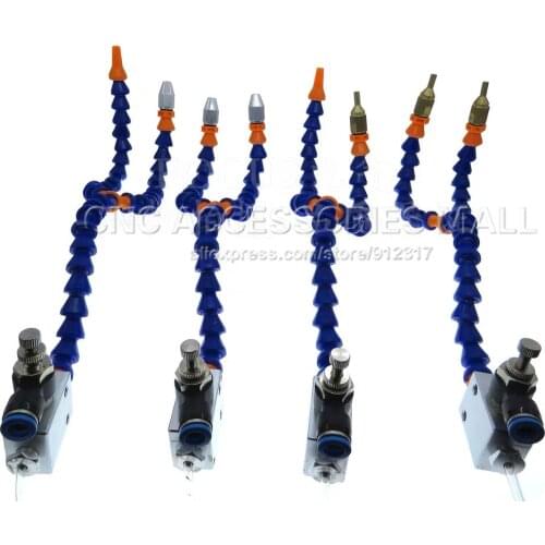 Machine double-head cooling pipe, mist sprayer oil spray nozzle