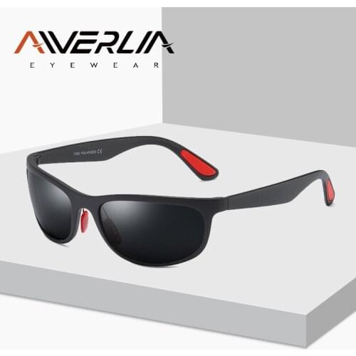 AIVERLIA Polarized Sunglasses Men Women Driving Male Sun Glasses Fishing Sport Style Eyewear Brand Design Black Goggles AI07