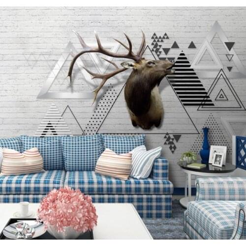 Custom 3D photo wallpaper Simple 3D stereo black and white retro background wallpaper for walls 3 d New decoration