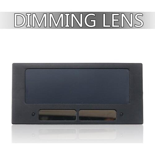 Solar Welding Protective Lens 90*34mm Window Opening Helmet Shade Automatic Darkening Goggles Welding Helmet Replace Lens