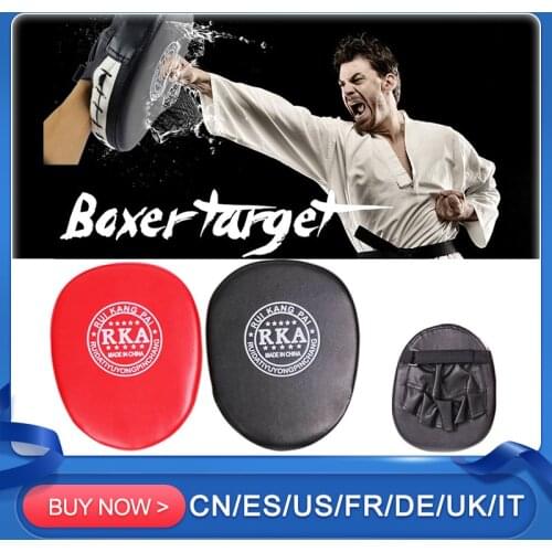 MMA Punching Bag Boxing Pad Sand Bag Fitness Taekwondo ​Hand Kicking Pad PU Leather Training Gear Muay Thai Foot Targe