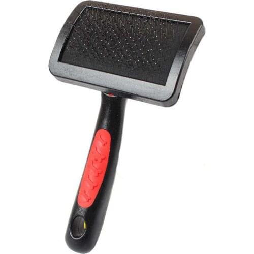 Universal Pet Slicker Brush Gently Cleaning Pin Brush for Shedding Dog Hair Comb for All Breeds Dog Cat Rabbit