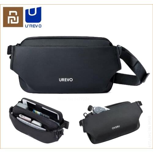 Youpin UREVO Casual Chest Bag Running Crossbody Multifunctional Waterproof Sports Leisure Chest Satchel Waist Backpack Belt Bag