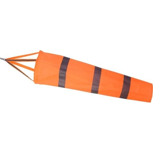 Aciation Wind Sock Weather Wind Vane Outdoor Aviation Wind Sock Bag 80cm Lightweight Resistant For Meteorology Oil Exploration