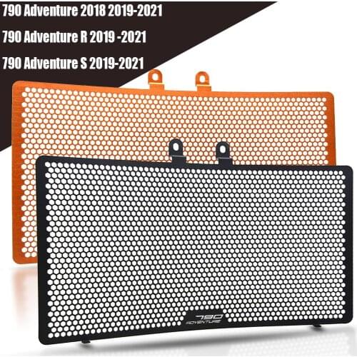 FOR 790 Adventure R S 2019 2020 2021 Motorcycle Radiator Guard Protector Grille Grill Cover 790Adventure 2018 2019 2020 ADV