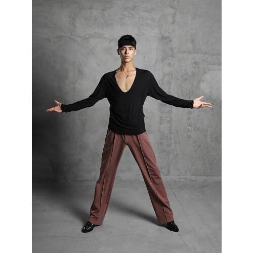ZYMdancestyle 5 Years Basic Trousers #20812 loose fit leisure dance trousers Mens latin dance Trousers ZYM for Men many colors