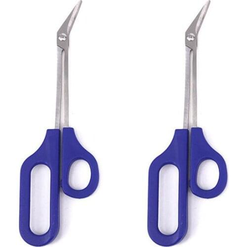 1 Pcs Toe Nail Toenail Scissor Long Reach Easy Grip Pedicure Trim Chiropody Clipper Manicure Trimmer Stainless Steel Cutter