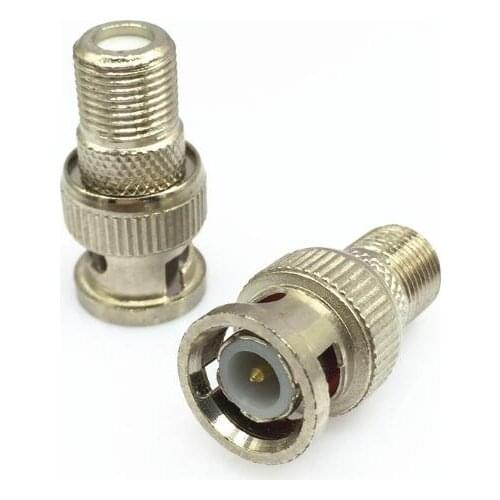1-10pcs/lot F female screw thread to Q9 BNC male adapter connector