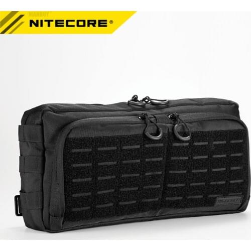 2020 NITECORE Multifunctional Daily Pouch 1050D NYLON FABRIC Tool Bag NEB20 Outdoor Excursions Trip Packaging Man Bag Black/Grey