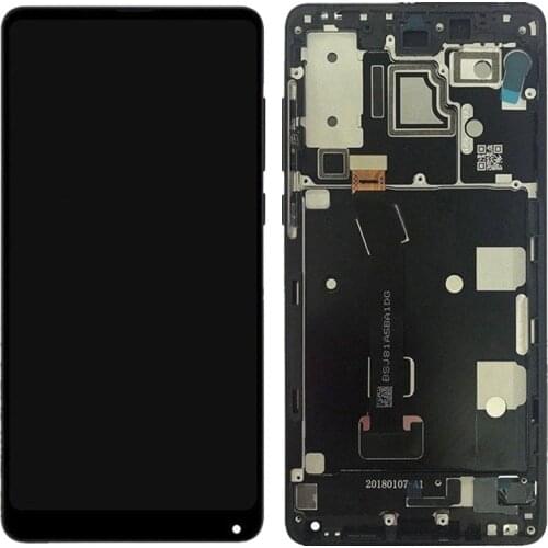 5.99" Original LCD Display for Xiaomi Mix 2S Mix2S LCD Display Touch Screen Digitizer Panel Sensor Replacement Assembly +Frame