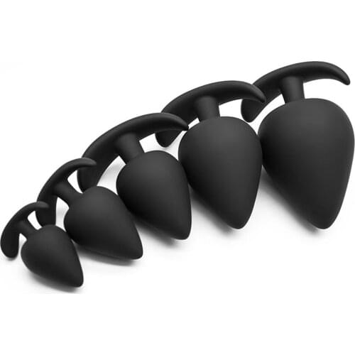 Butt Anal Plug Trainer Kit Pleasurable Beginners Adult Sex Toys For Woman Medical Silicone Soft Massager Couple Sex Toys