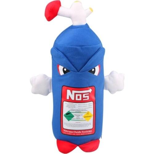 Car Neck Pillow, Lumbar Cushion Headrest Nitrogen Bottle Design Plush Headrest Pain Relief Support Cushion Travel