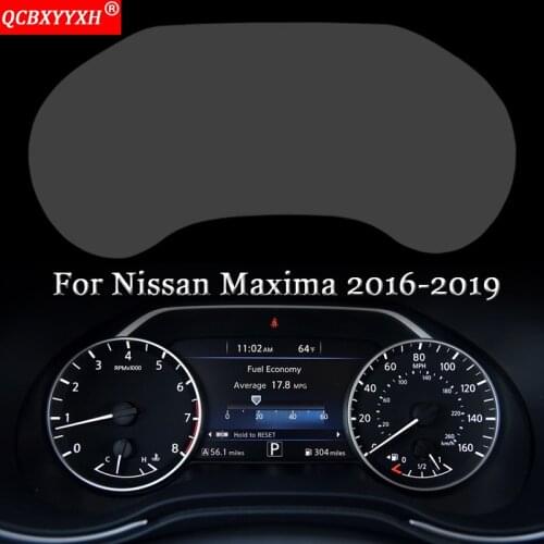 Car Styling Car Dashboard Paint Protective Film Sticker Light Transmitting Automobiles Accessories For Nissan Maxima 2016-2019