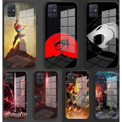 ThunderCats Soft Silicone Glass Case For Samsung Galaxy A10 A20 A30 A40 A50 A70 A31 A51 A71 Balck Cover