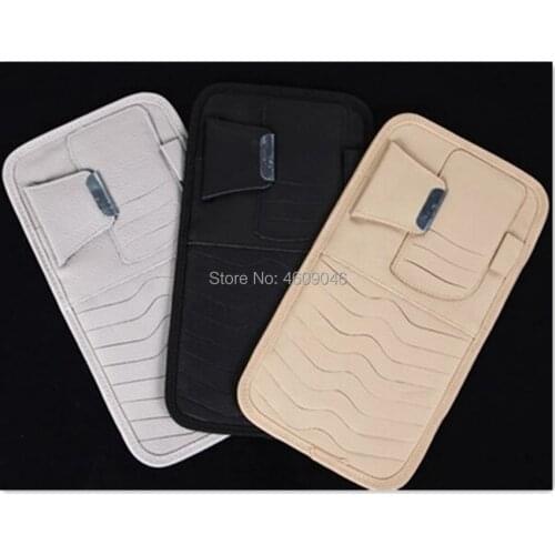 Car CD Holder Auto Visor DVD Disk for cadillac hyundai accent 2008 daihatsu terios ford mondeo ssangyong rexton corolla 2014