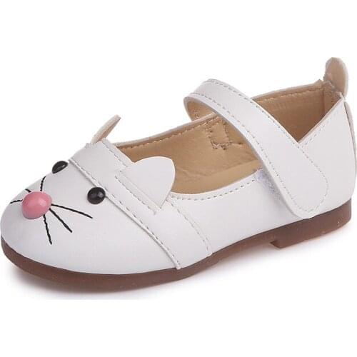 Skoex Children Cute Cartoon Flat Shoes Fashion Comfortable Lightweight Girl Princess Shoe Baby/toddler Anti-slippery Casual Shoe