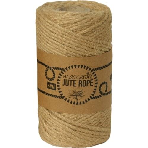 Maccaroni Jute Thread - 250 gr - 55 Meter - 4 mm