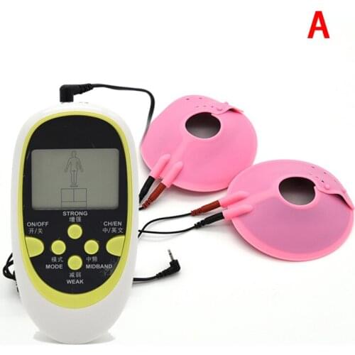 Electro Shock Nipple Massagers Pulse Stimulation Breast Paste Electric Shock Nipple Silicone Bra E-Stim Toys For Women