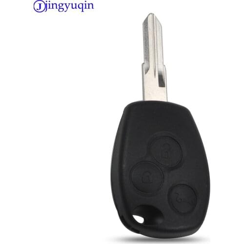 Jingyuqin 10ps Replacement Flip Folding 3 Buttons Remote Car Key Case Cover Key Shell For Renault Dacia Modus Logan Clio Espace