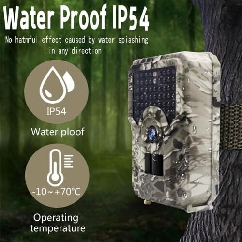 Mini PR400 PRO Hunting Camera Trail 1080P Wildlife Monitoring Outdoor 16MP Photo Trap for security Infrared Sensors Night Vision