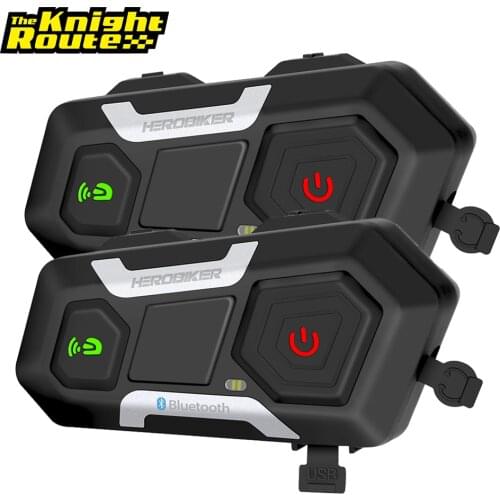 Motorcycle Intercom Waterproof 1200M Bluetooth Intercom Helmet Headset Moto Headset Wireless Headset Interphone