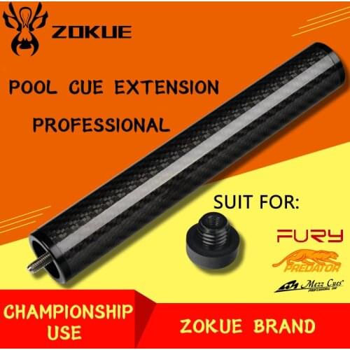 Original ZOKUE Extension Pool Cue Extension Multifunction Billiard Stick Extended Portable Suit for MEZZ+FURY+PREDATOR Cue Use