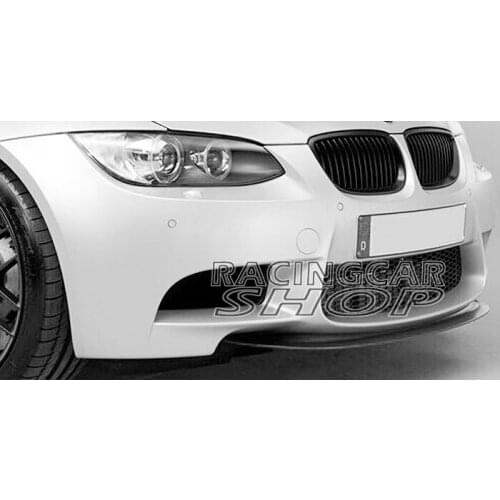 REAL Carbon Fiber Front Lip Spoiler splitter for BMW E92 E93 E90 E9X M3 FRONT BUMPER 2008-2013 B069