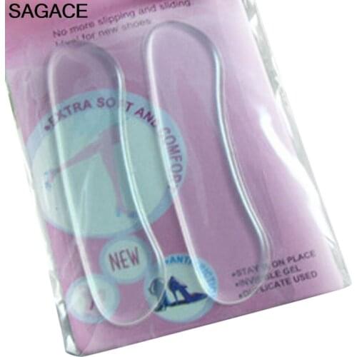 SAGACE Insole Silicone Gel Heel Protector Soft Cushion Protector Foot Feet Care Shoe Insert Pad Insole Shoes Accessories 1JULY1