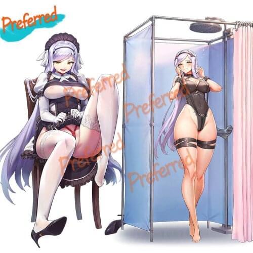 Sexy Mechanical Girl Car Sticker Motocross Racing Laptop Helmet Trunk Wall Vinyl Decal Die Cutting