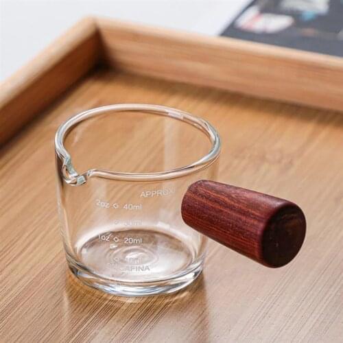50/70ml Glass Measuring Cup Transparent Mug Pour Spout Measuring Device Clear Scale Baking Milk Cups Kitchen Accessories #30