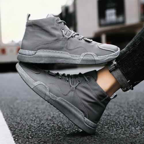 Ice silk cloth shoes breathable wear-resistant spring autumn new umbrella cloth mens shoes all-match low-top sneakers Low cut
