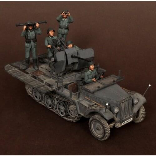 1/35 Resin Figure Model Kit Unassambled Unpainted 407(NO CAR)