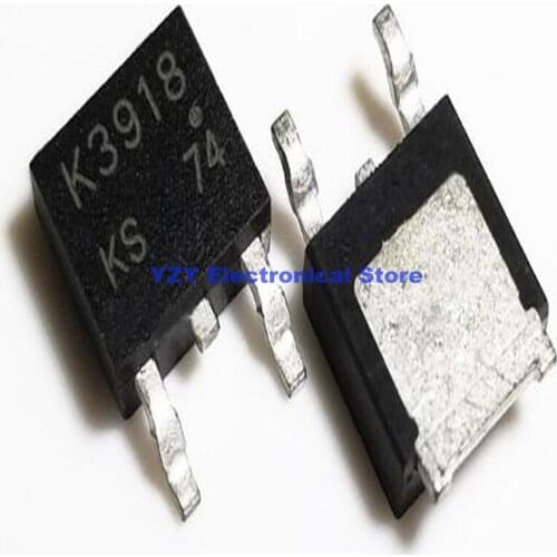 10PCS/LOT 2SK3918 K3918 TO252 SOT252 Brand New Original Integrated Circuits 25V 48A