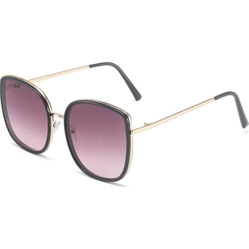 2021 Square Metal Frame Sunglasses Women Fashion Vintage Sun Glasses Female Shades Gradient Lenses Eyewear