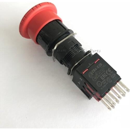 A1.144.9127 A1.144.9128 Emergency Stop Button SM102 SM74 SM52 Switch For Offset Printing Parts High Quality Replacement Parts