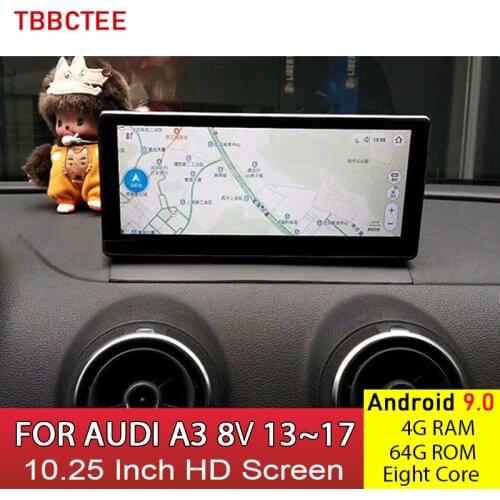 Android 9.0 8 Core 4G 64G For Audi A3 8V 2013~2017 MMI 2G 3G RMC HD Screen Stereo Android Car Multimedia Player Auto Radio