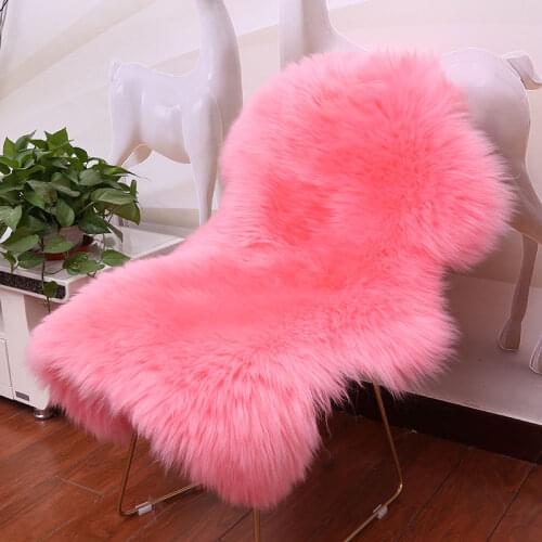 FUR Sheepskin Wool Chair Cushion Office sex Blanket meditation modern home decor seat cushions Handmade Wool sofa cushion