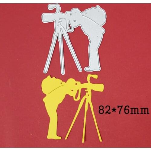 Metal cutting die men photography craft die template for diy Scrapbooking emboss paper card making die mould stencil