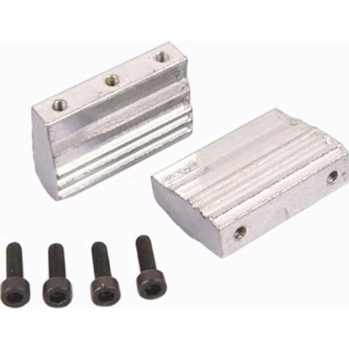 Metal Engine Support Holder with Screw Engine Mount Base Bracket for 1/10 HSP 02049 RC Truck Accessories