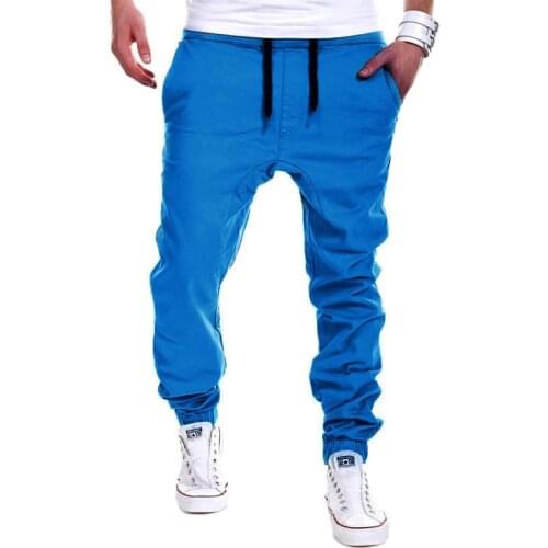 2019 New Mens Casual Joggers Brand Male Trousers Mens Pants Solid Pants Sweatpants Fashion Streetwear Large Size 4XL