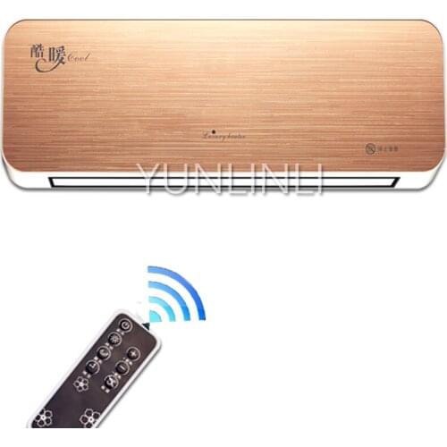 Wall Hanging Electric Heater Remote Control Household Warm Air Blower Living Room/Bathroom Dual Use Electric Warmer