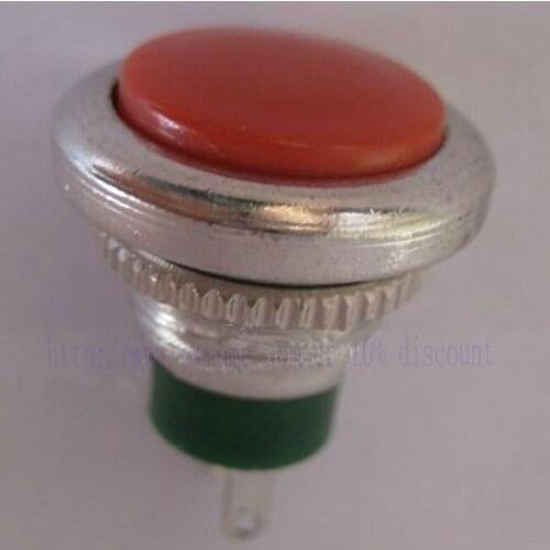 New 1pc Red Momentary Push Button Switch 12V 120V Off on N O DS 432 B312 R312