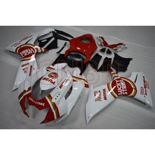 Fairings GSXR 750 2011 - 2015 K11 Red White Body Kits for Suzuki GSXR600 13 14 Plastic Fairings GSXR 750 2011 no paint
