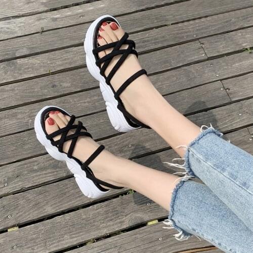 Sandals shoes women outdoor sandals girls female sport femmes platform sandalia slipper femmes beach shoes sneakers