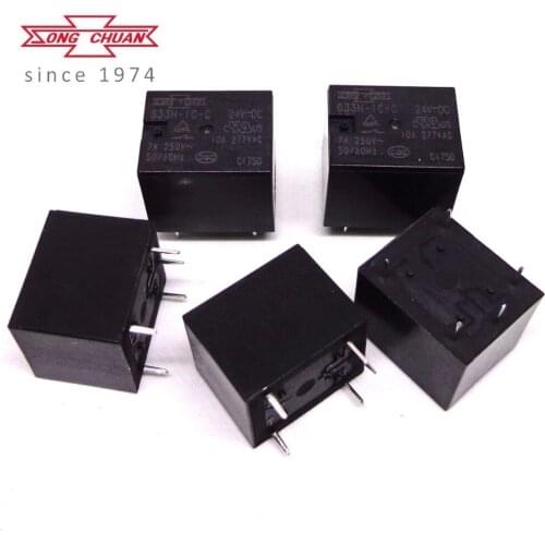 SONGCHUAN T73 RELAY 833H-1C-C 5VDC 9VDC 12VDC 24VDC Brand new and original relay