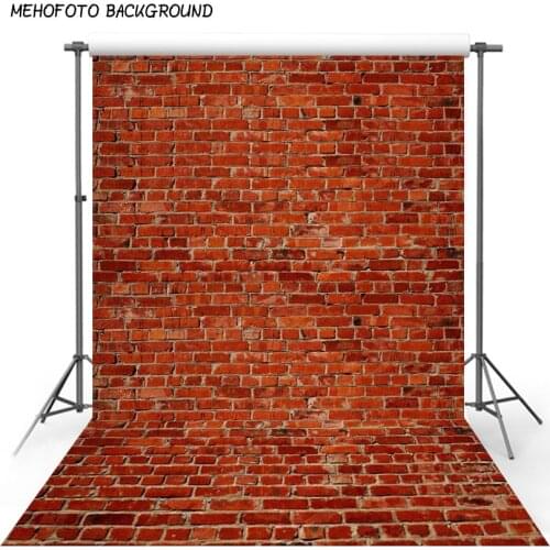 Art Fabric Photography Backdrops Red Brick Wall Photo Backdrop Vinyl and Polyester Photography Backgrounds For Photo Studio