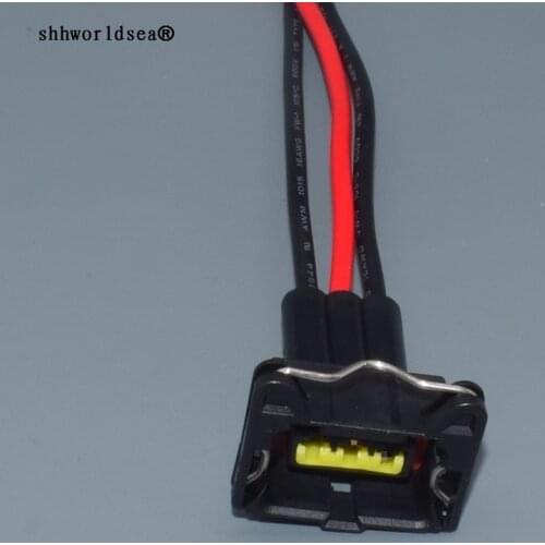 Worldgolden 3 Pin Jacket Sensor Connector Automotive Waterproof Connector with Terminal DJ7033C-3.5-21