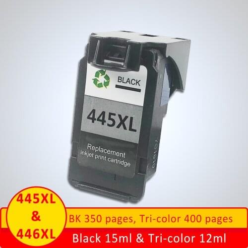 XiangYu pg-445 PG 445 XL Ink Cartridge Replacement For Canon PG 445 PG-445 PG-445XL Compatible for MX494 MG 2440 2540 2940 IP445